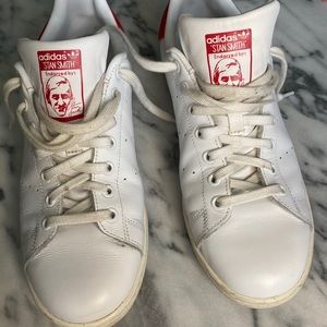 Stan Smith Shoes Cloud White/Off White/Scarlet